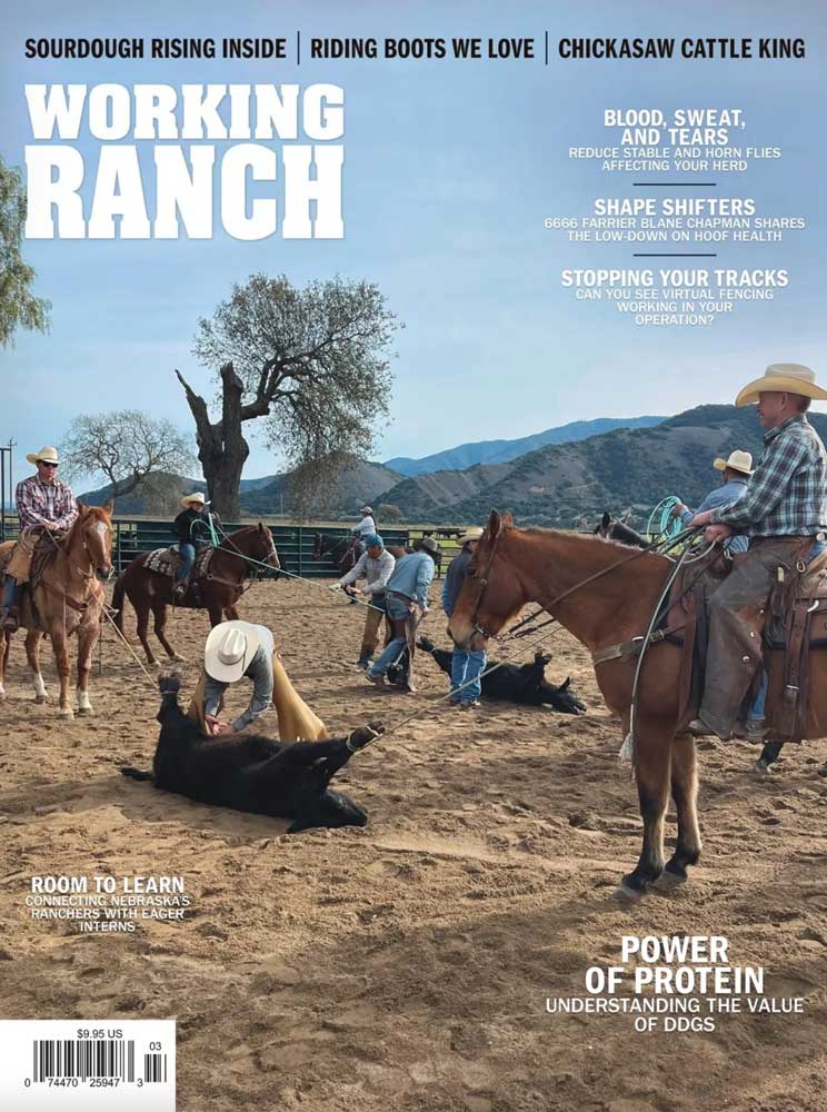 March 2024 Working Ranch Magazine Cover
